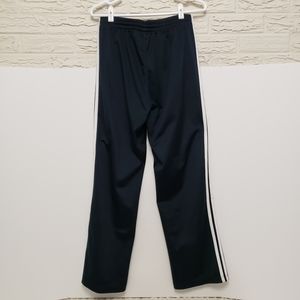 Adidas Blue White Stripe Pants Small